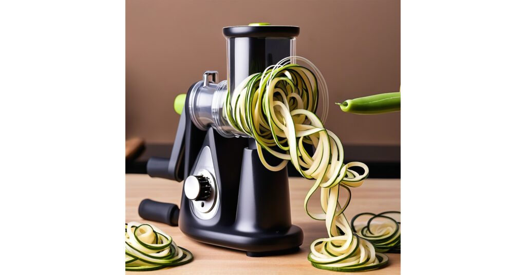 Vegetable Spiralizers Vegetable spiralizers turn veggies like zucchini, carrots, and sweet potatoes into noodle-like shapes, making it easy to create low-carb, vegetable-rich meals.