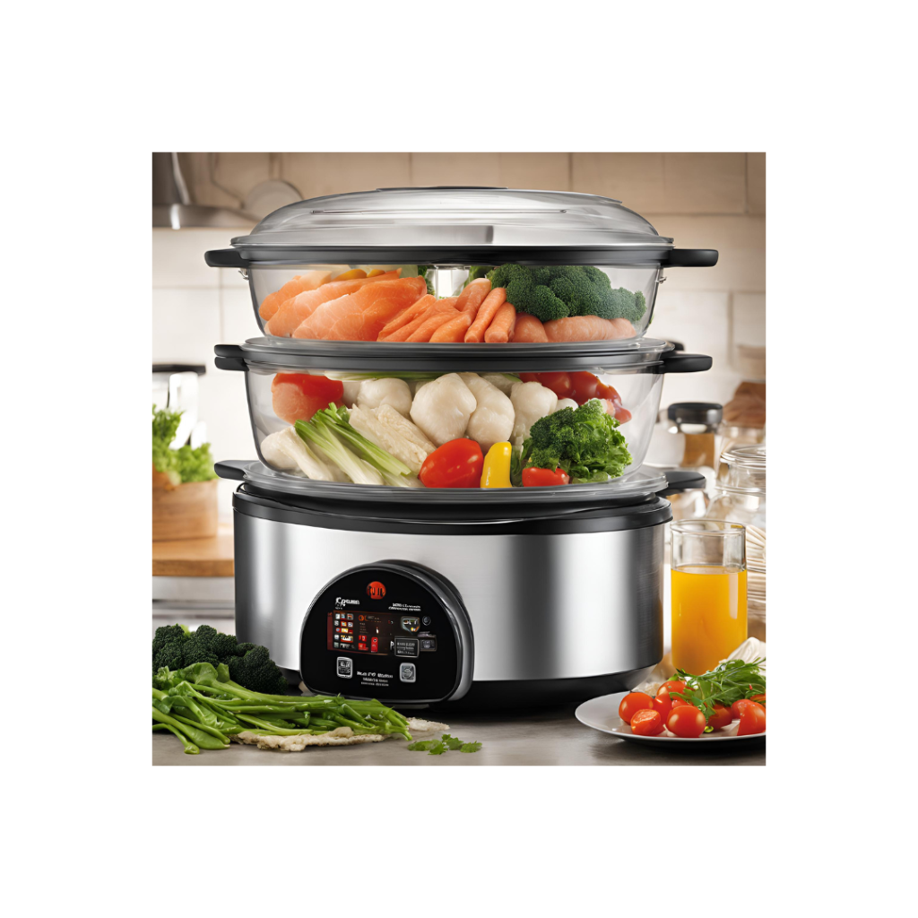 Food Steamers Food steamers preserve the nutrients in your ingredients by cooking them gently with steam. This method prevents the loss of vitamins and minerals that often occurs with boiling or frying.