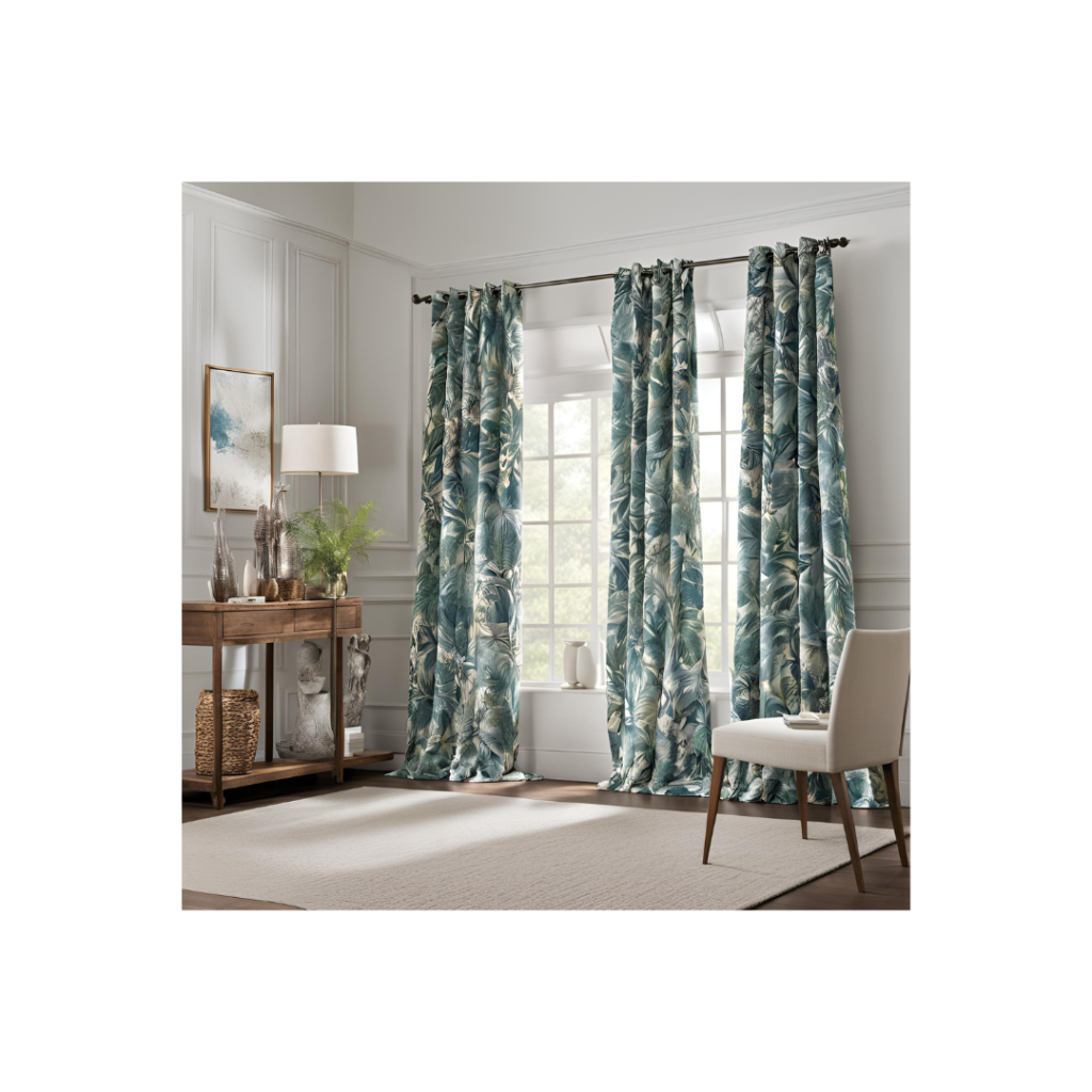 patterned curtains